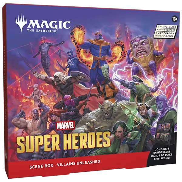 [x4161072411] MTG Marvel Super Heroes Scene Box Villains Unleashed