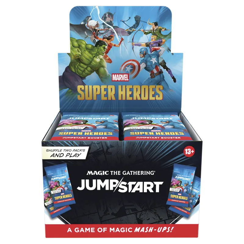 [D53630001] MTG Marvel Super Heroes Jumpstart Booster Box EN