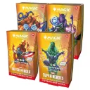 Pack 4 Mazos Commander Collector Marvel Super Heroes