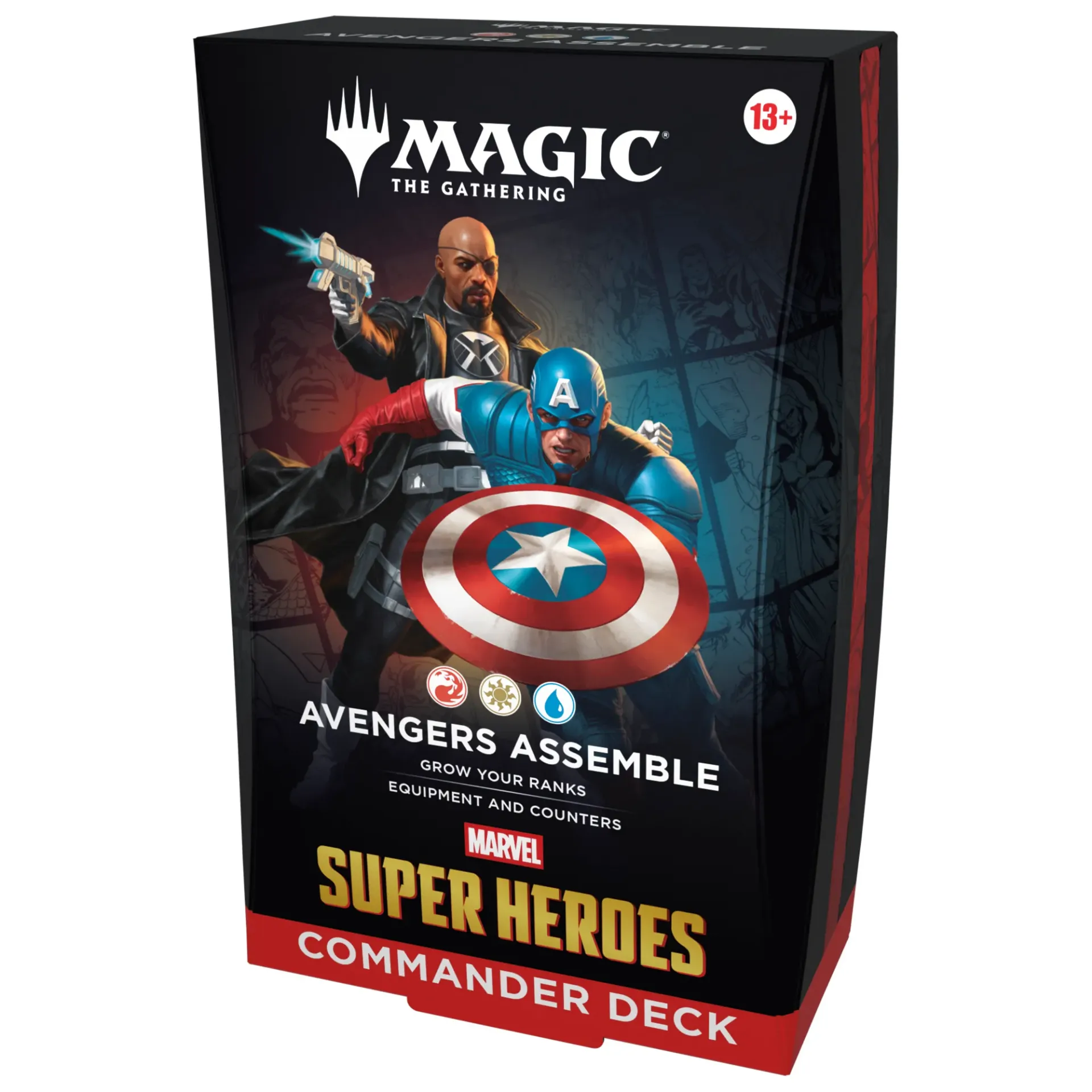 (Preventa) Mazo Commander Marvel Super Heroes Avengers Assemble ESP