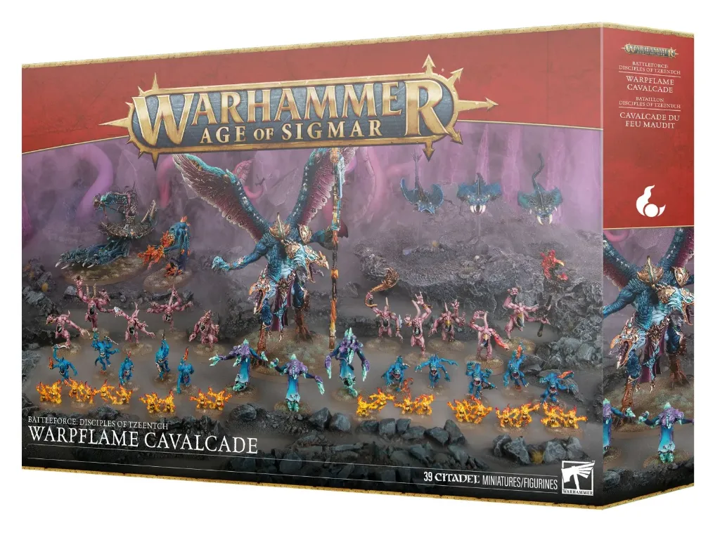 Discípulos de Tzeentch: Fuerza de Batalla Cabalgata de Fuego Brujo