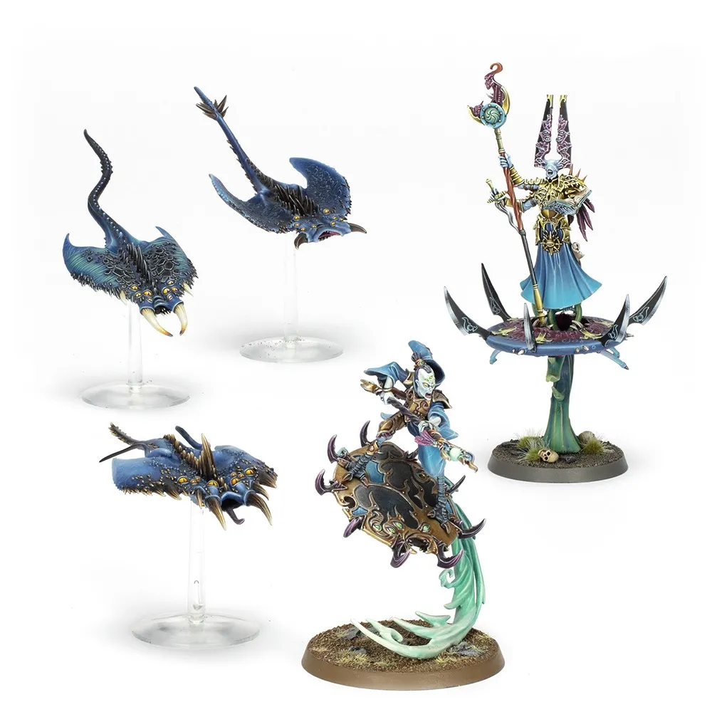 Discípulos de Tzeentch: Regimiento de renombre Buscadores Argénteos