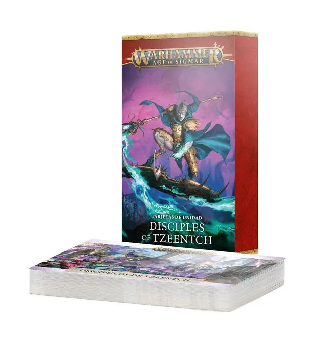 [83-46] Discípulos de Tzeentch: Tarjetas de Unidad (Esp)