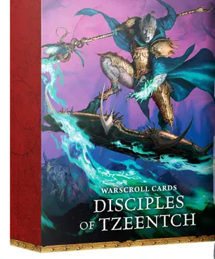 Discípulos de Tzeentch: Tarjetas de Unidad (Esp)
