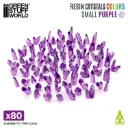 Cristales de Resina Violeta - Pequeños