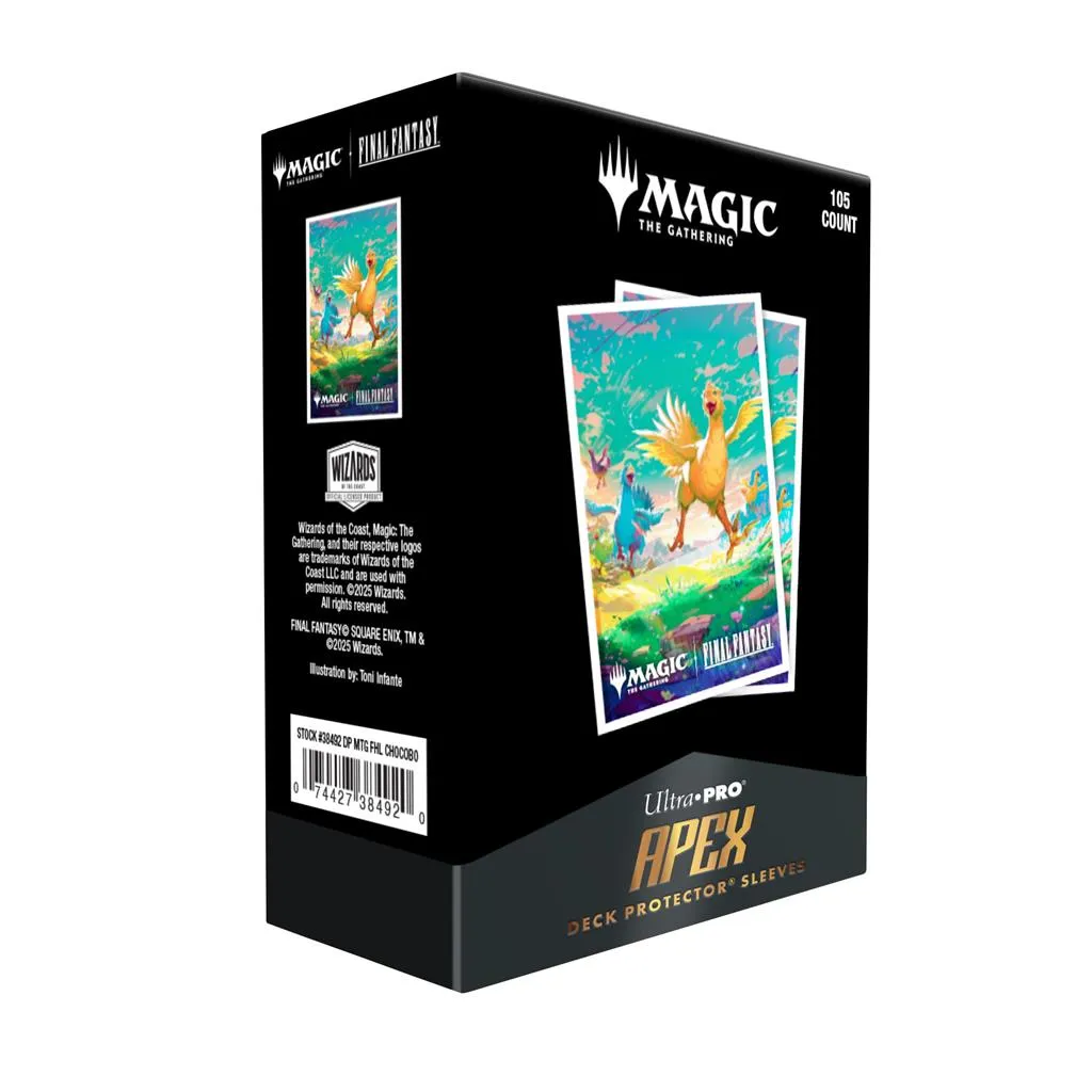 [38492] (RESERVA) UP Magic: The Gathering Final Fantasy Chocoboc Apex Deck Protector Sleeves