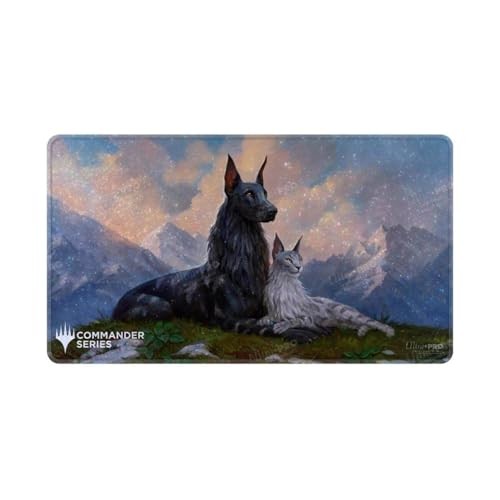 UP  Commander Series 2025 Holofoil Playmat Rin and Seri for MTG
