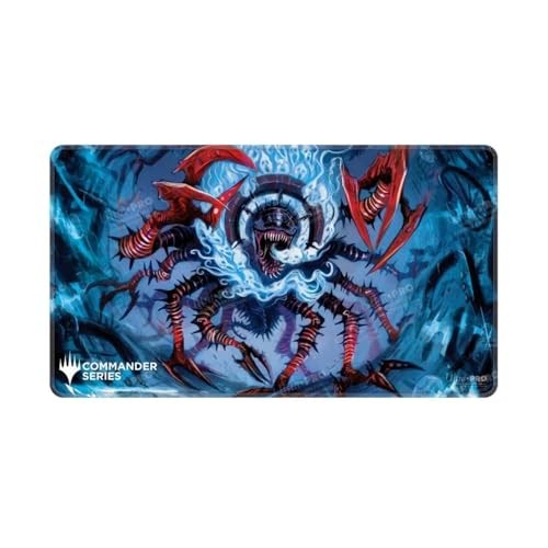 UP Commander Series Release Stitched Edge Playmat The Mindskinner for MTG