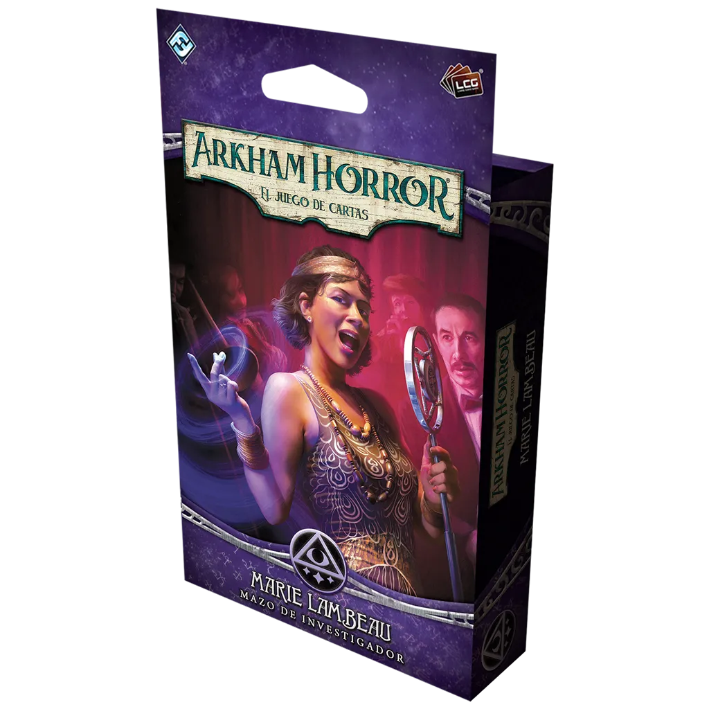 [AHC104ES] (Preventa) AH LCG: Marie Lambeau Mazo de investigador