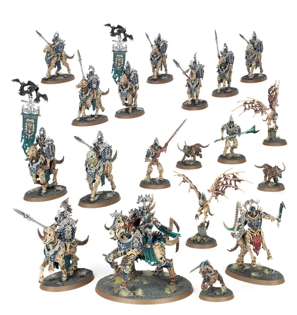 [70-943] (Preventa) Ossiarch Bonereapers: Punta de lanza Vanguardia Kavalos