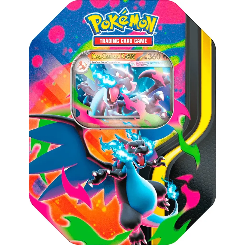 Pokemon Lata Mega Charizard X ex (ESP)