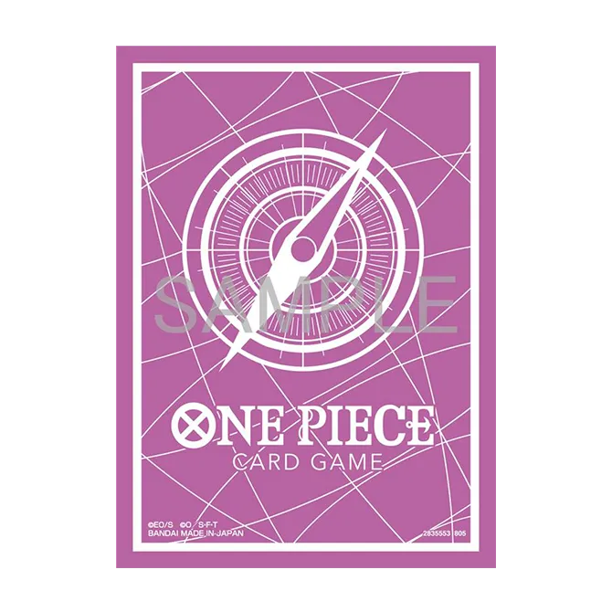 [2835331] One Piece OFFICIAL CARD SLEEVES 13 Standard Purple