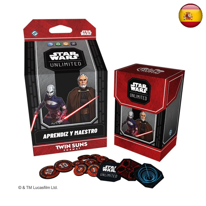 (Preventa) SWU: 2026 Twin Suns Mazo Aprendiz y Maestro (SPA)