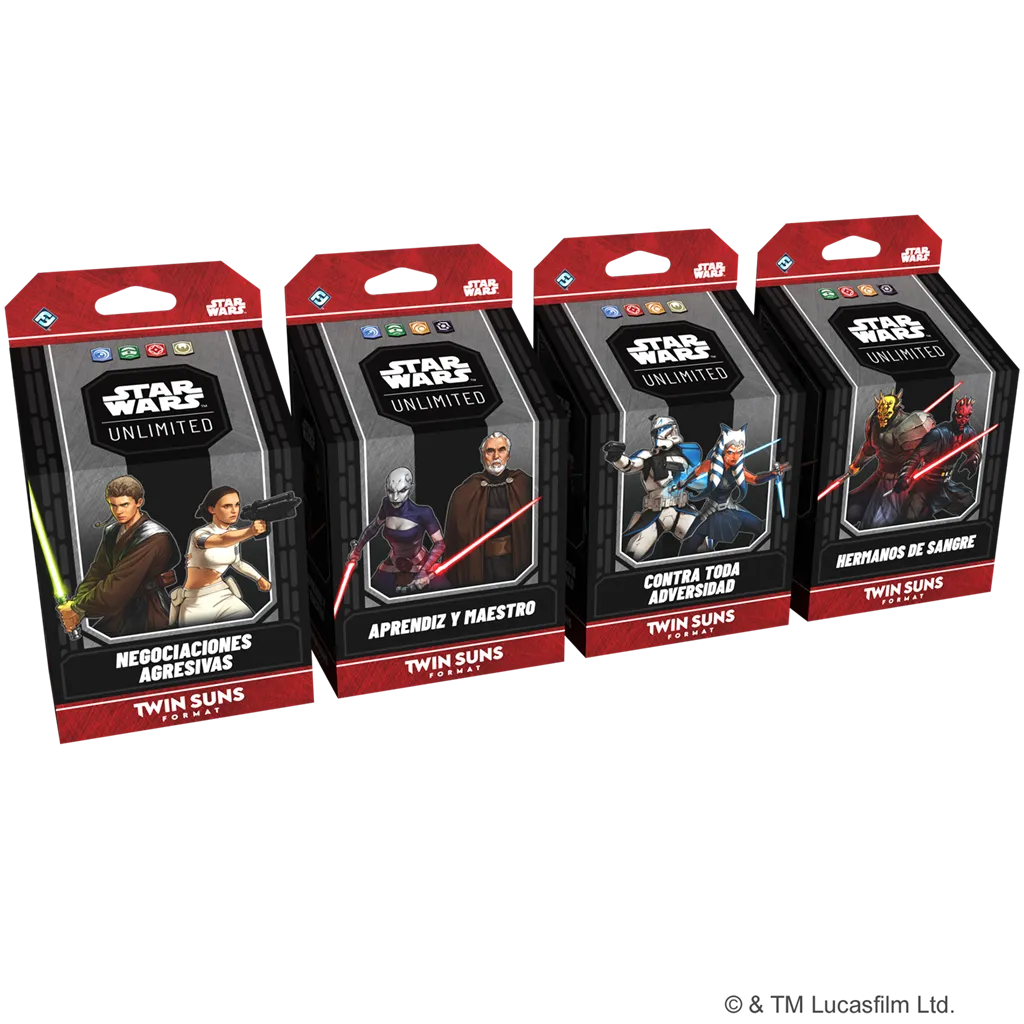 (Preventa) SWU: 2026 Twin Suns Mazo Aprendiz y Maestro (SPA)