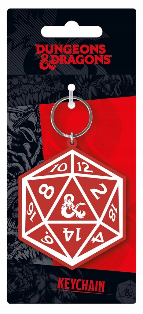 [PYRAMID-RK39442C] Pyramid LLavero Dungeons & Dragons (DICE) PVC