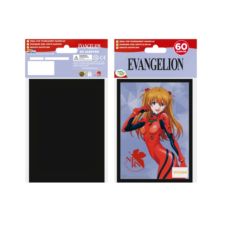 DPG  Standard Sleeve Neon Genesis Evangelion Asuka (60 sleeves)