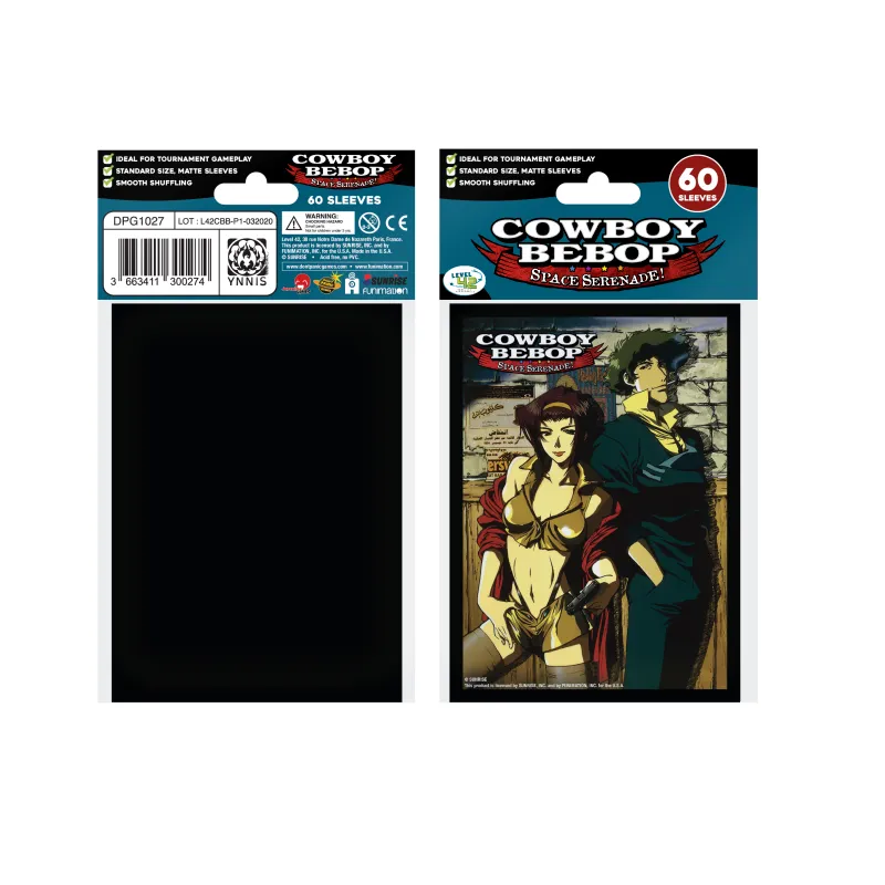 DPG  Standard Sleeve Cowboy Bebop Faye and Spike (60 sleeves)