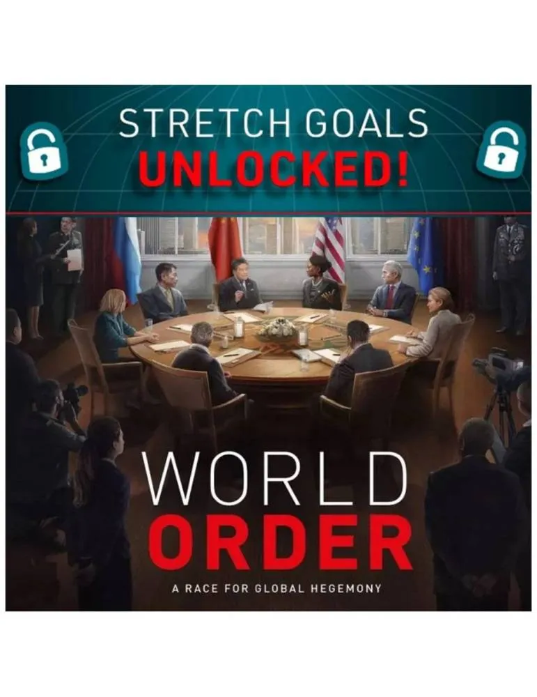 (PREVENTA) World Order: Diplomacia y Dominio (Stretch Goals)