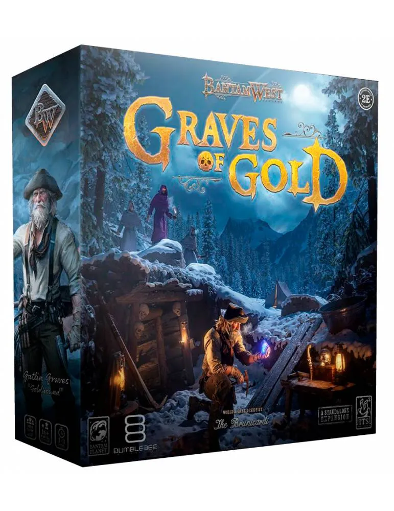 [BB0414] (PREVENTA) Bantam West: Segunda Edición - Graves of Gold (Castellano)