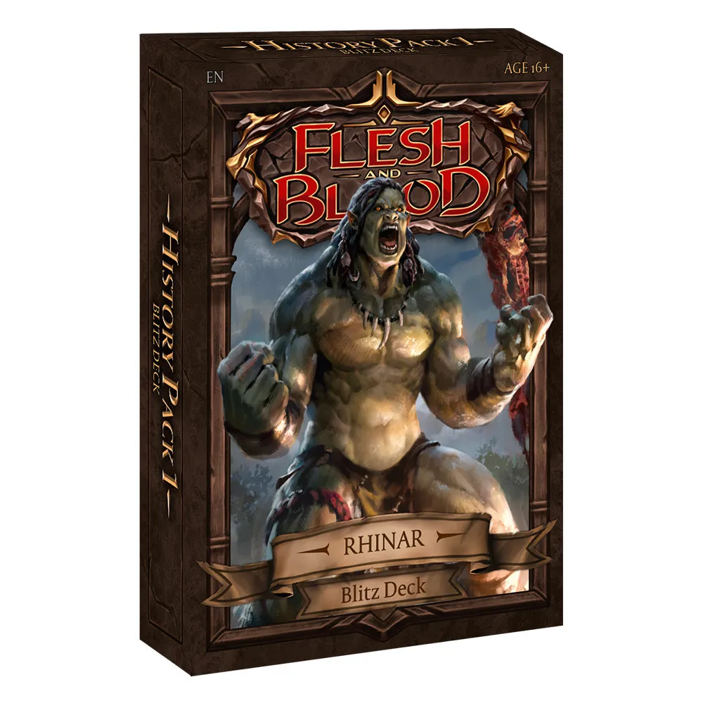 FLESH & BLOOD T - History Pack 1 Blitz Decks: Rhinar