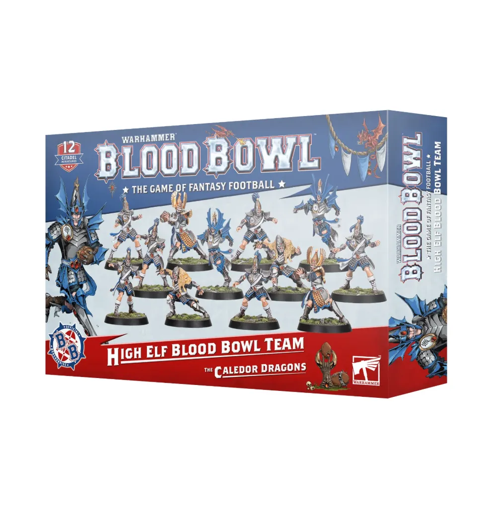 [202-62] Blood Bowl: Equipo High Elf  The Caledor Dragons