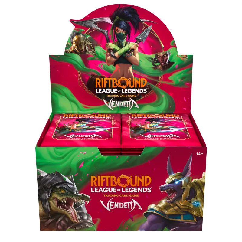 (Preventa) Riftbound League of Legends TCG Vendetta Box  EN