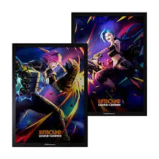 [RB-04AS01-EN] Riftbound League of Legends TCG  Vendetta Art Sleeves VI vs JINX (100 Sleeves)