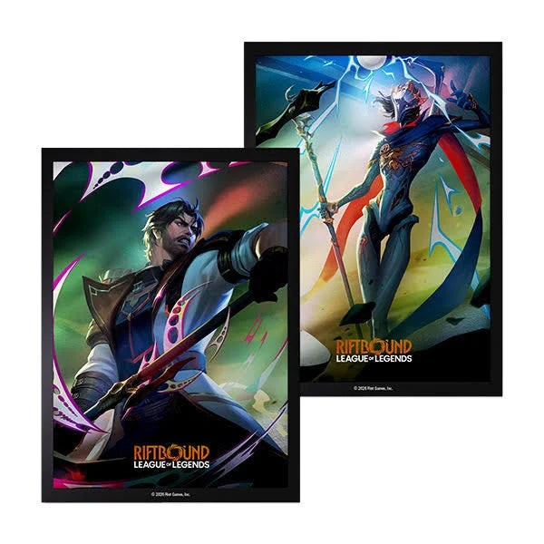 [RB-04AS02-EN] Riftbound League of Legends TCG  Vendetta Art Sleeves JAYCE vs VIKTOR (100 Sleeves)