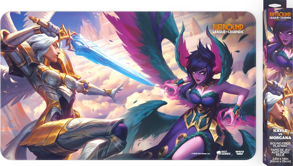 [RB-04PM04-EN] Riftbound League of Legends TCG Vendetta Playmat KAYLE vs MORGANA
