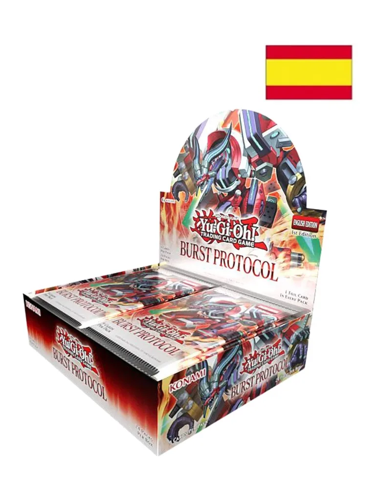 Yu-Gi-Oh! Protocolo de Explosión Booster Box Display (24 Sobres) Español