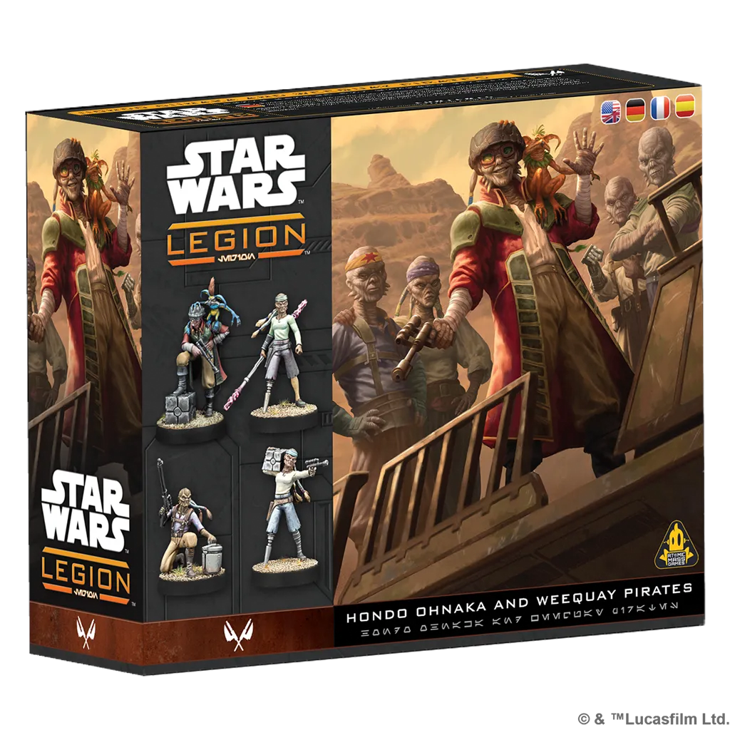 (Preventa) SW Legión: Hondo Ohnaka & the Weequay Pirates