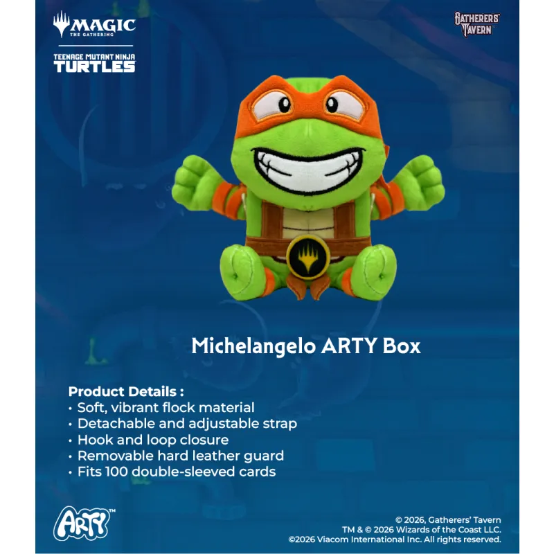 Gatherers' Tavern  Magic : The Gathering : TMNT Michelangelo ARTY Box