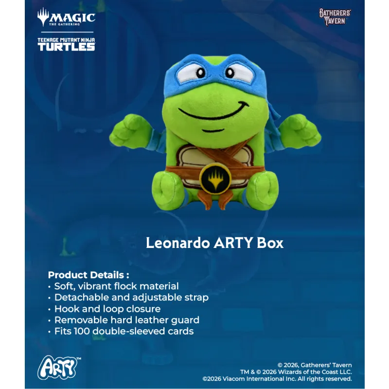 Gatherers' Tavern  Magic : The Gathering : TMNT Leonardo ARTY Box