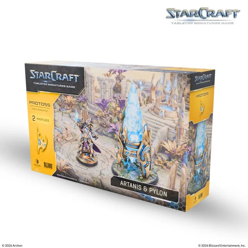 [SCMG0021] (PREVENTA) Starcraft TMG: Protoss Hero Expansion Set: Artanis & Pylon
