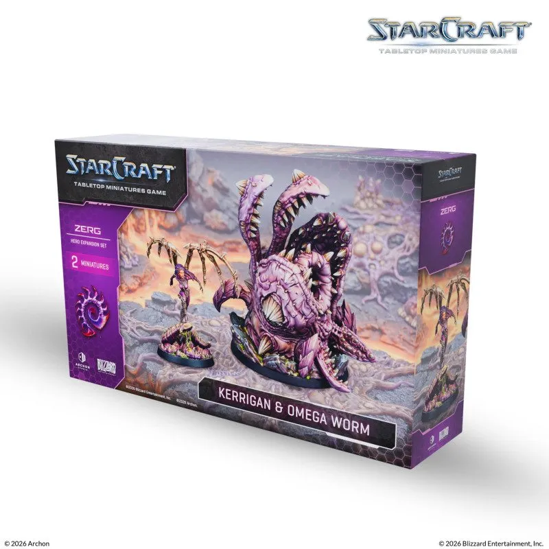 Starcraft TMG: Zerg Expansion Set: Kerrigan & Omega Worm