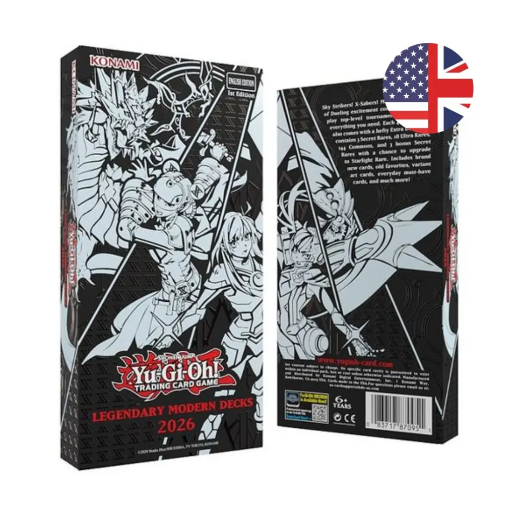 (Preventa) Yugioh - Legendary Modern Decks 2026 - Inglés
