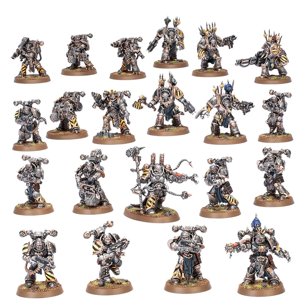 Chaos Space Marines Patrulla: Guerreros de Hierro