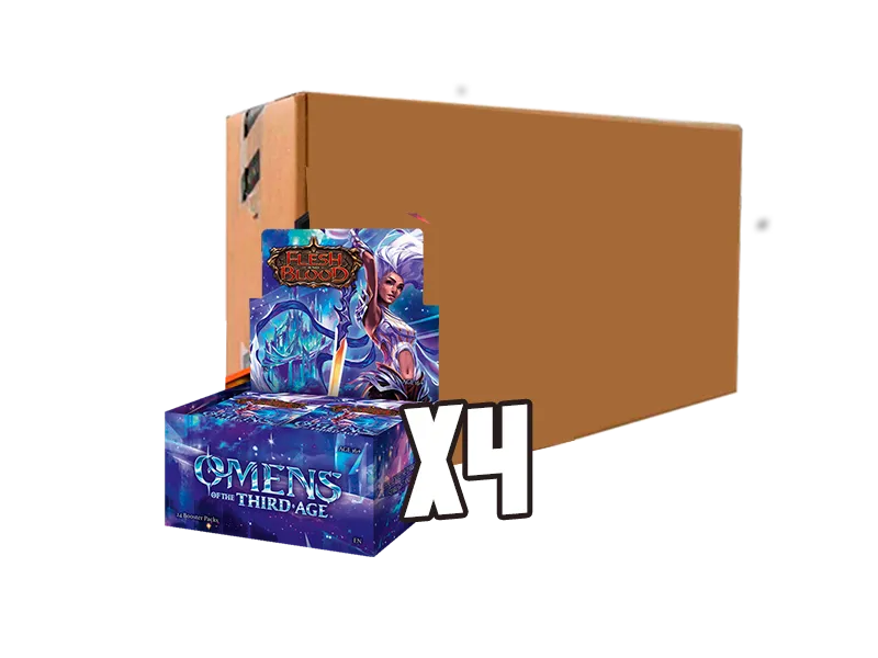 (Preventa ) Flesh & Blood TCG  Case Omens of the Third Age  ING