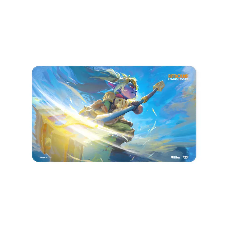 Riftbound: League of Legends TCG  Unleashed Playmat: Poppy, Keeper of the Hammer