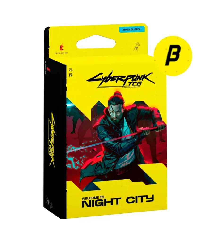 (Preventa) Cyberpunk TCG Starter Deck Embracing Power Welcome to Night City Inglés