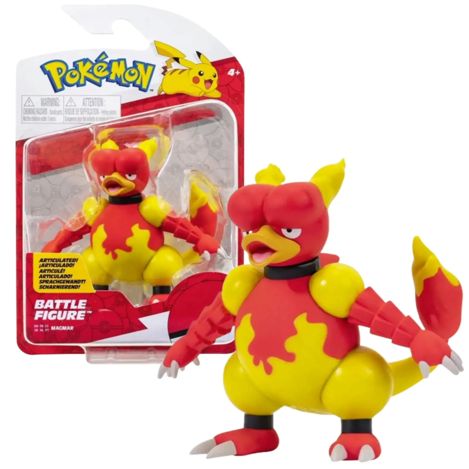Pokemon Figura Combate Magmar