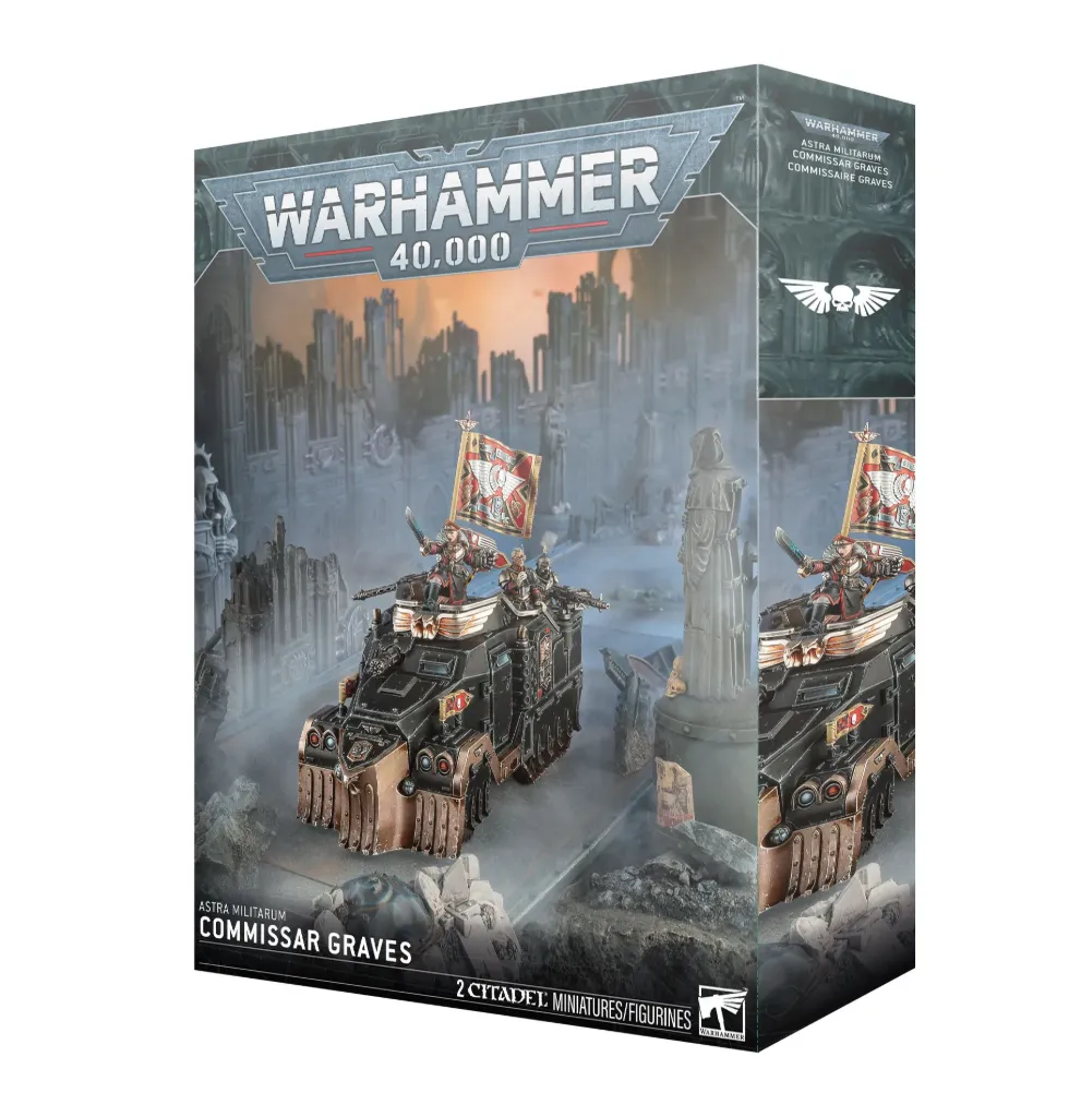 [47-58] (PREVENTA) Astra Militarum: Commissar Graves