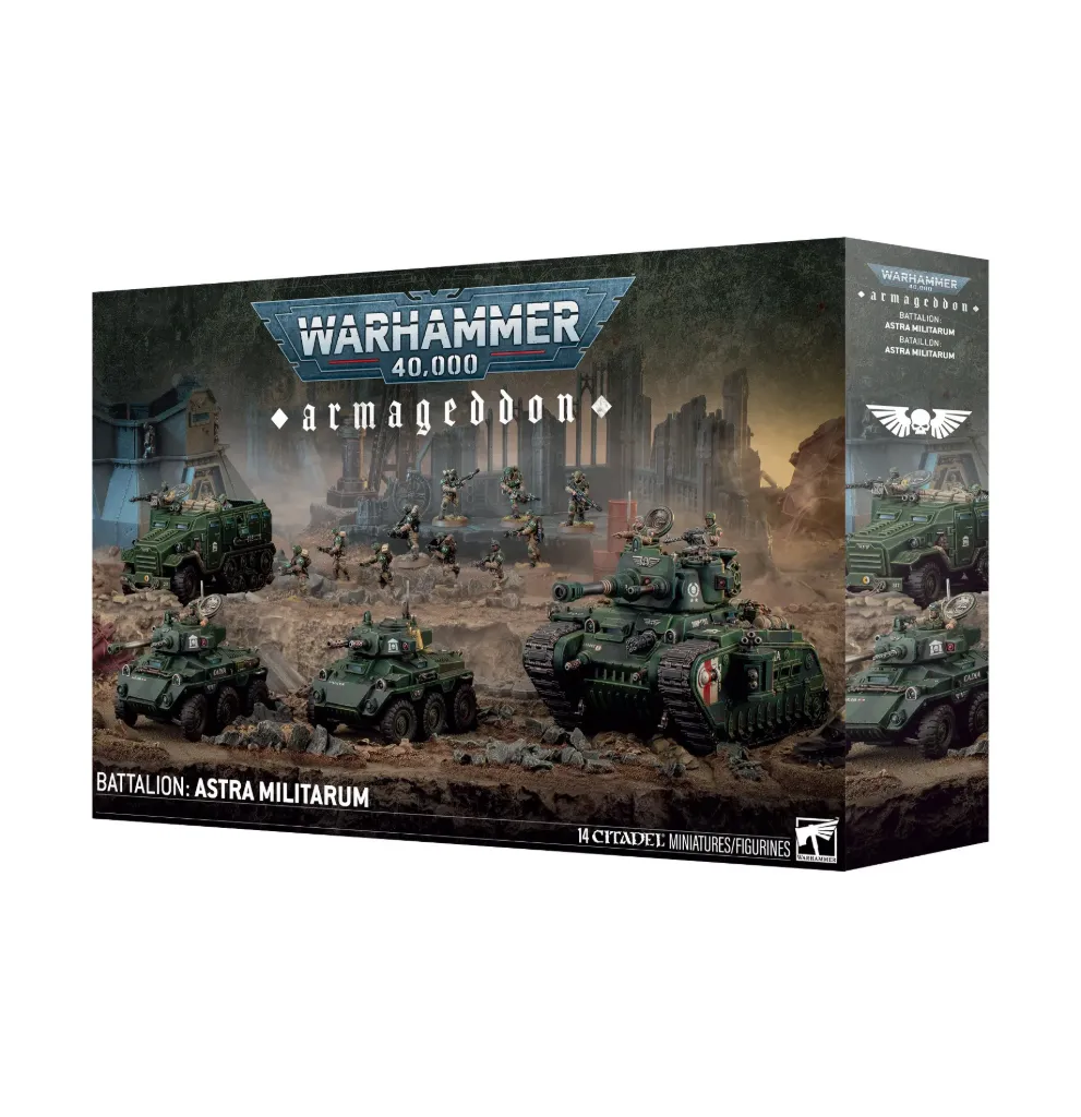 (PREVENTA) Astra Militarum: Armageddon Battalion: Astra Militarum