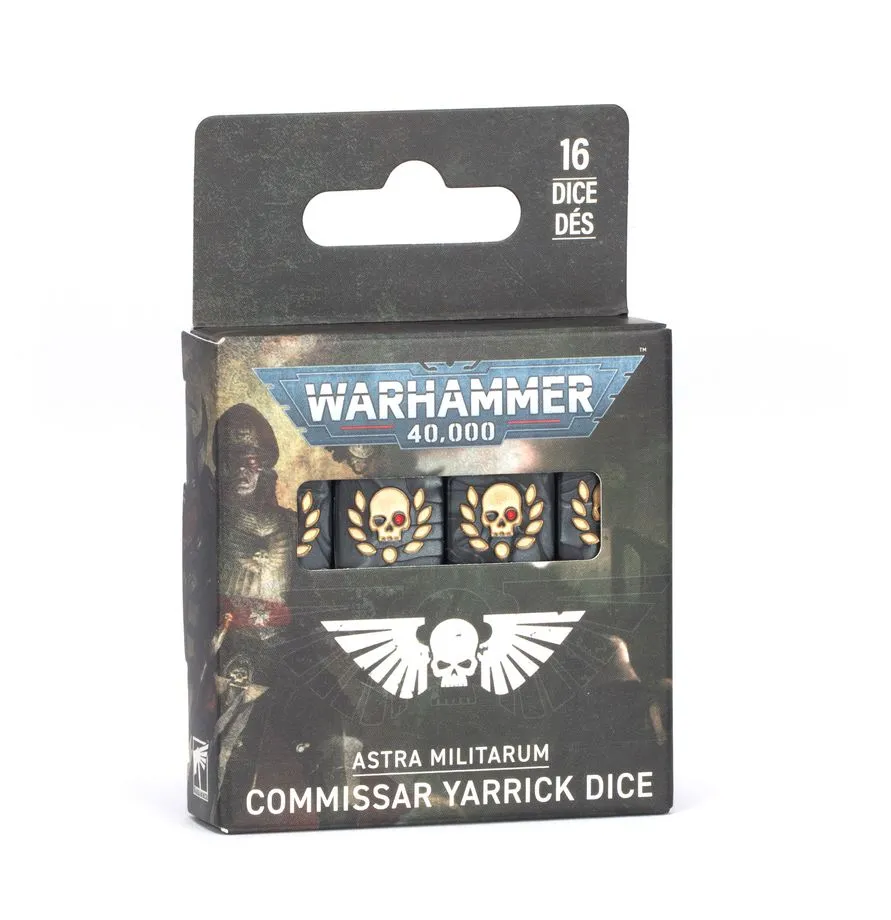 Astra Militarum: Commissar Yarrick Dice