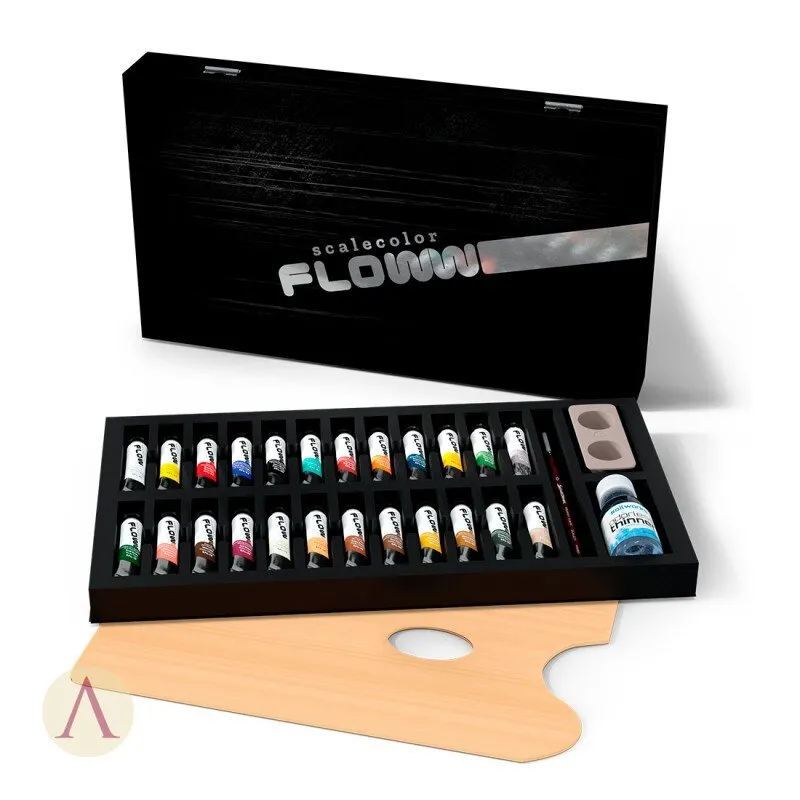 [SFLOW-000] Scale Artist Dr Flows Paint Case Óleos
