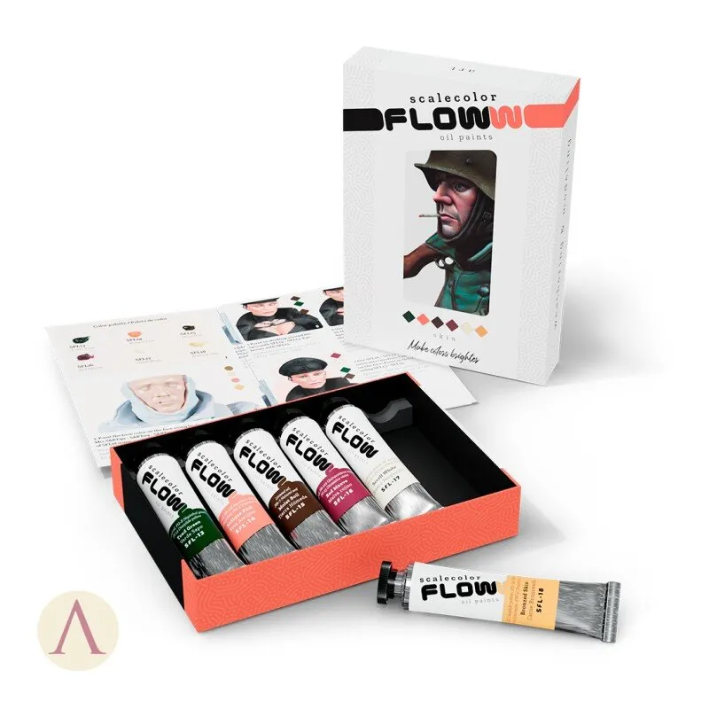 [SFLOW-003] Scale Artist Floww Skin Set Óleos