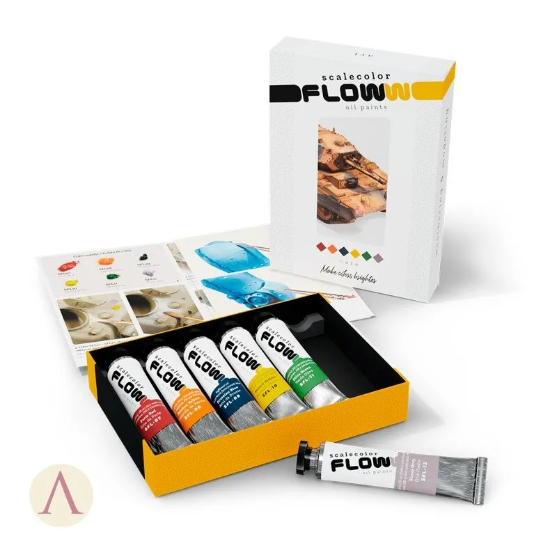 [SFLOW-002] Scale Artist Floww Core Set Óleos