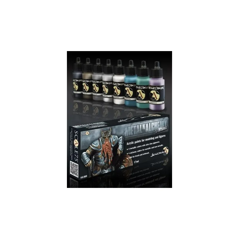 [SSE-009] Scale Metal and Alchemy Steel Paint Set