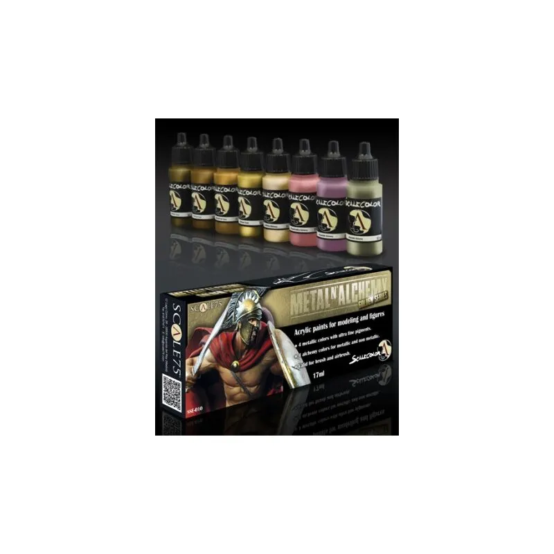 [SSE-010] Scale Metal and Alchemy Golden Paint Set