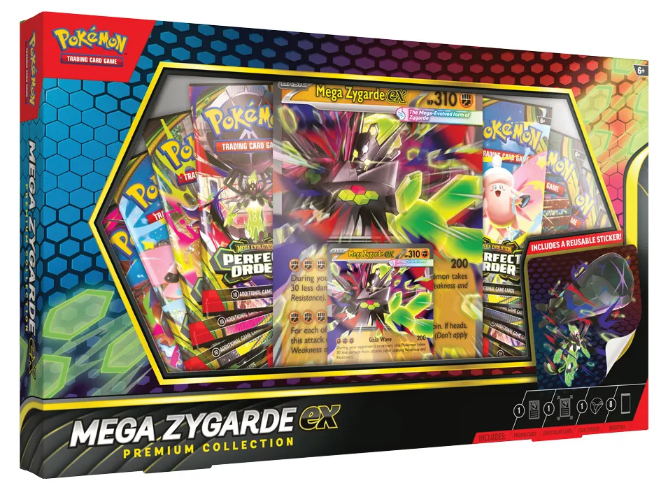 Pokemon tcg Mega Zygarde ex Premium Collection (ESP)